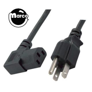 AC Power Cord - 10 foot IEC 90 deg plug
