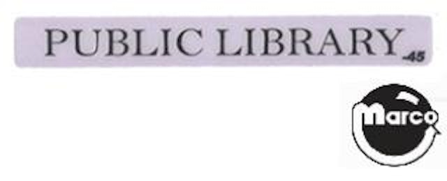 GHOSTBUSTERS LE (Stern) Library decal