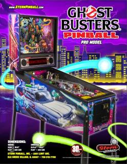 GHOSTBUSTERS PRO (Stern) Flyer