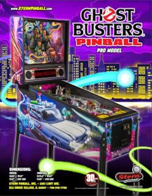 GHOSTBUSTERS PRO (Stern) Flyer