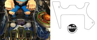 METALLICA (Stern) Sparky leg plastic