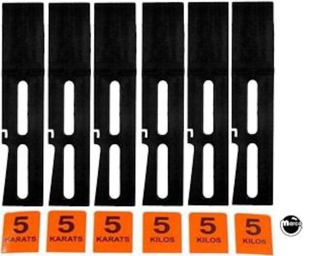 POLICE FORCE (Williams) Drop target kit