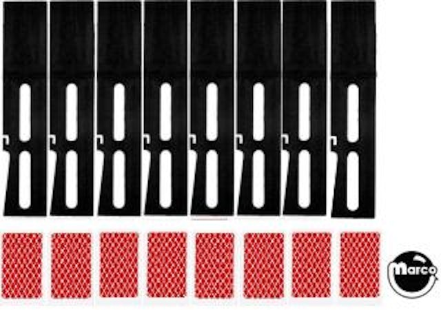RIVERBOAT GAMBLER (Williams) Drop target kit