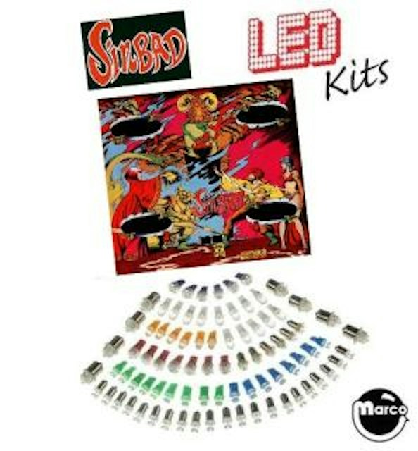 SINBAD (Gottlieb) LED kit