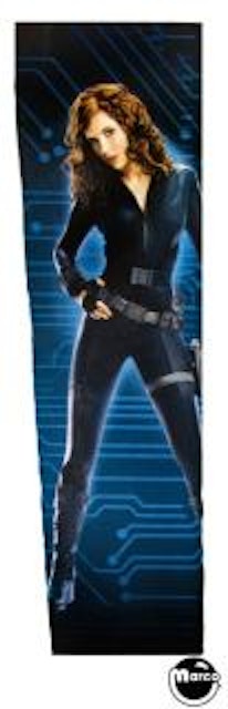 IRON MAN (Stern) Decal backbox right