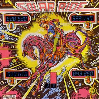 SOLAR RIDE Pinball - Solid State GX597