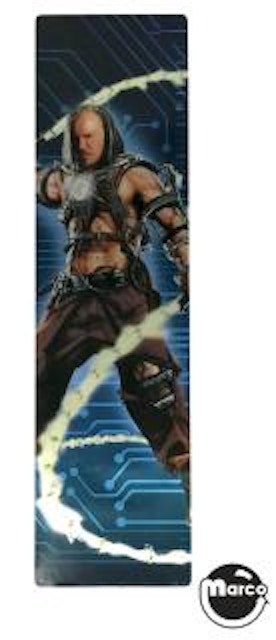 IRON MAN (Stern) Decal backbox left