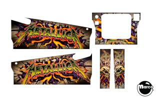 METALLICA PRO AND PREMIUM (Stern) Cabinet decals