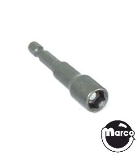 Nutdriver bit - magnetic 3/8 inch