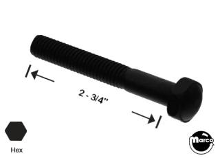 Leg bolt 3/8-16 x 2-3/4" acorn head black