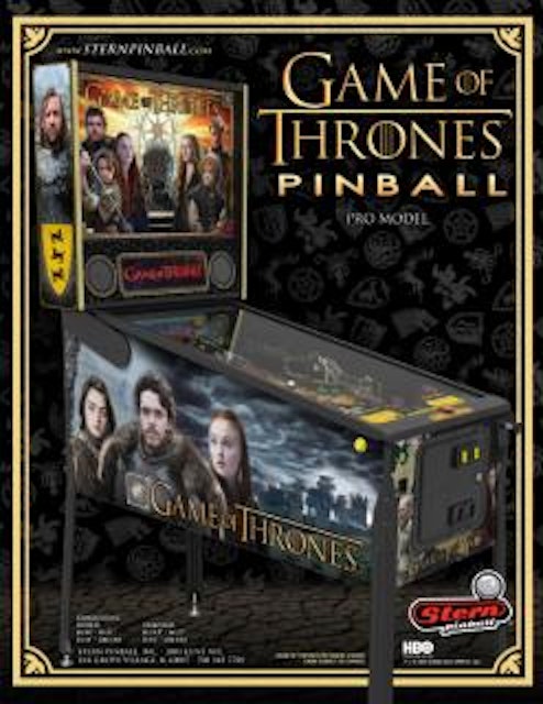 GAME OF THRONES PRO (Stern) Flyer