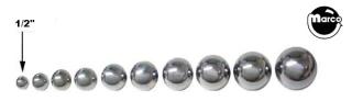 Ball - steel 1/2 inch diameter