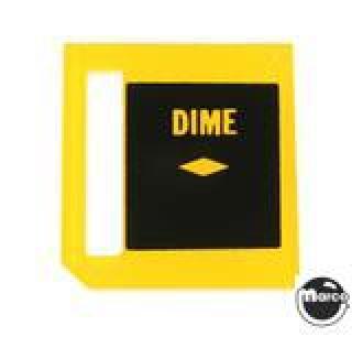 Price plate coin entry Williams Dime