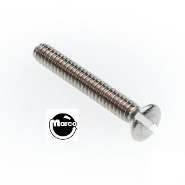 Machine Screw 6-32 x 1 oval slotted