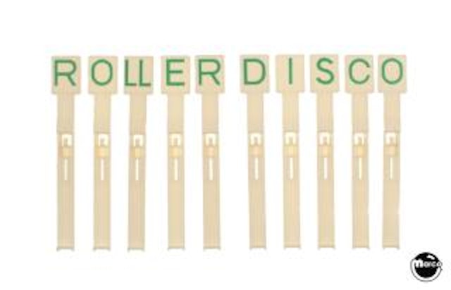 ROLLER DISCO (Gottlieb) Drop target set (10)