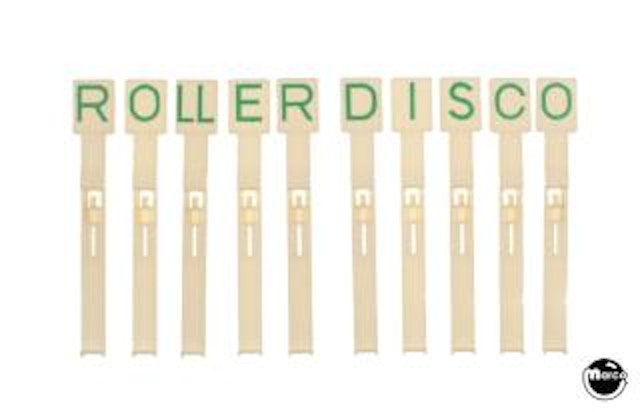 ROLLER DISCO (Gottlieb) Drop target set (10)
