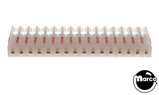 Connector - IDC red 16R mt/end 22/156 4-640428-6