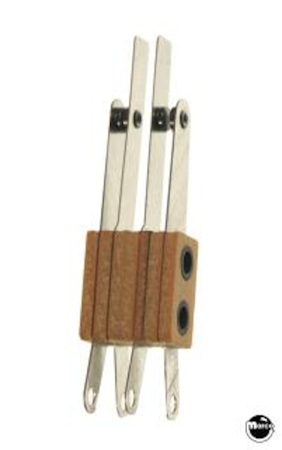 Leaf switch Gottlieb relay dual