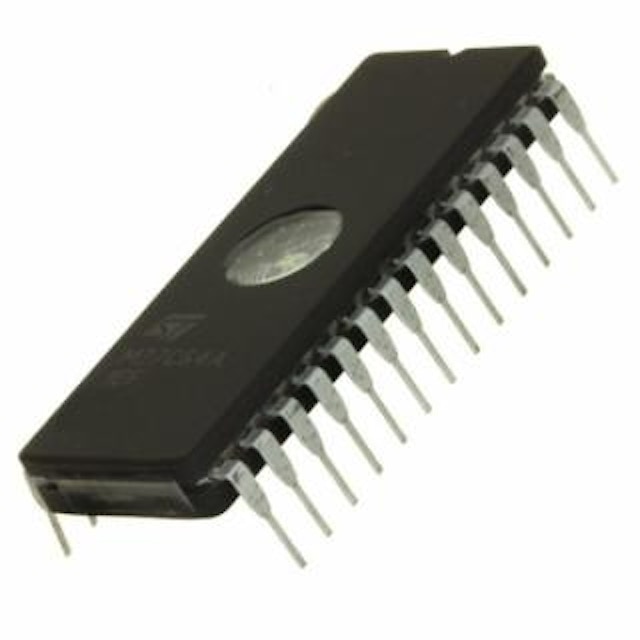 IC - 28 pin DIP 64 kbit EPROM (pulls) 27C64