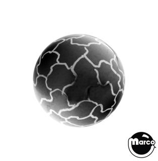 Ball 1-1/16 inch black Crackling ball