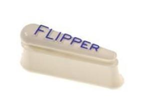 Flipper bat 2 inch left blue letters USE C-609SET