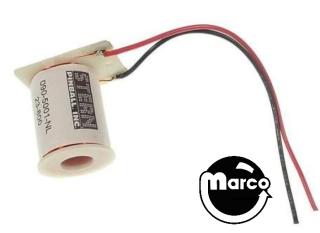 Coil - solenoid DE/Sega/Stern wire leads 23-800