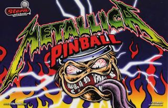 METALLICA PRO (Stern) Flyer Shot Map