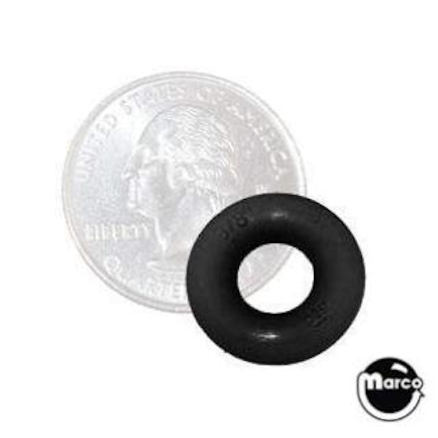 Rubber ring - black 3/8 ID x 1/4 cross