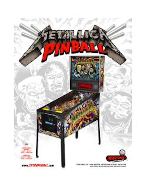 METALLICA PRO (Stern) Flyer