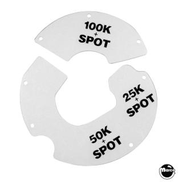 EARTHSHAKER (Williams) Ramp plastic spiral top