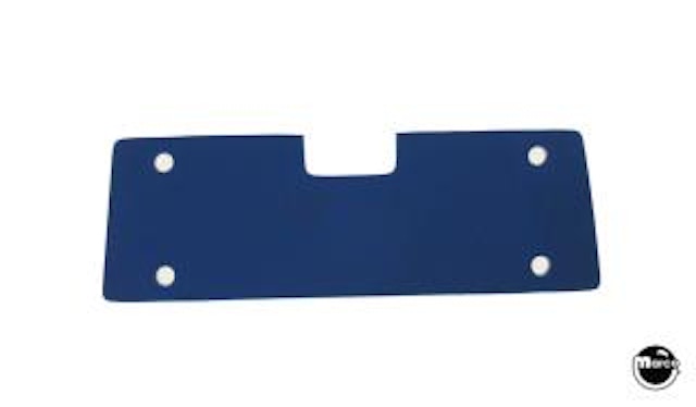 Damper pad blue 1 x 3 x 1/8 inch