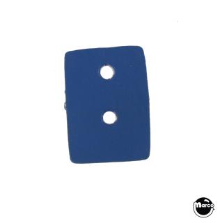 Damper pad blue 3/4 x 9/16 x 1/8 inch