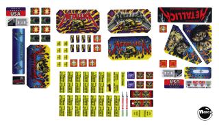 METALLICA PRO / PREMIUM (Stern) Decal set