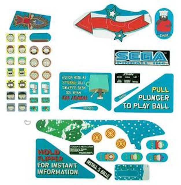 SOUTH PARK (Sega) Decal set