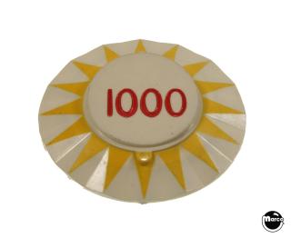 Pop bumper cap sunburst '1000' CCM Y/R