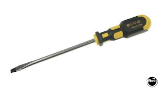 Screwdriver slotted 6 inch mag tip