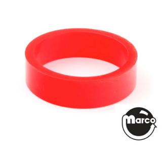 SB flipper standard 0.5 x 1.5 inch ID ring red trans