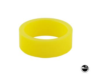 SB flipper mini 0.5 in x 1.25 in ID ring, yellow trans