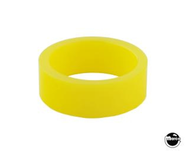 SB flipper mini 0.5 in x 1.25 in ID ring, yellow trans