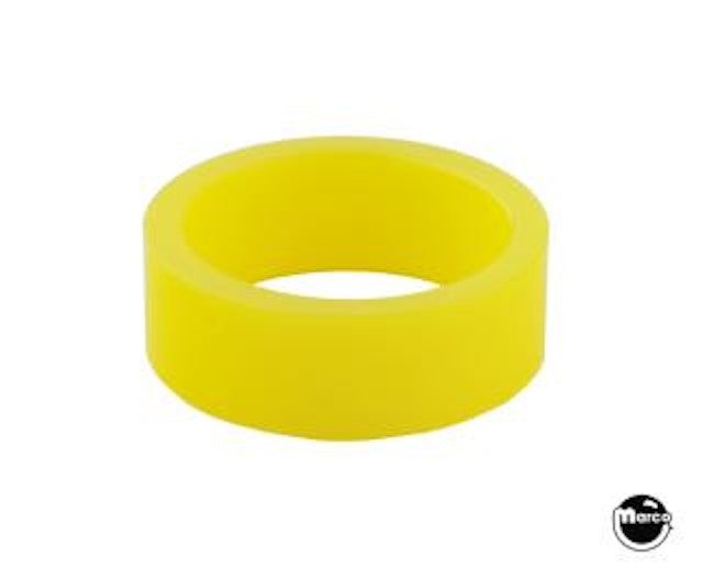 SB flipper mini 0.5 in x 1.25 in ID ring, yellow trans