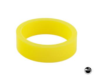 SB flipper standard 0.5 x 1.5 inch ID ring, yellow trans