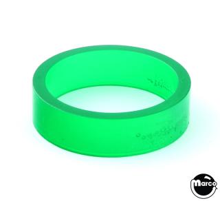 SB flipper standard 0.5 x 1.5 inch ID ring green trans