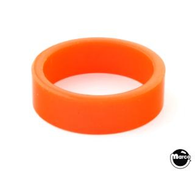 SB flipper standard 0.5 x 1.5 inch ID ring orange trans