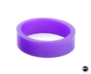 SB flipper standard 0.5 x 1.5 inch ID ring violet trans