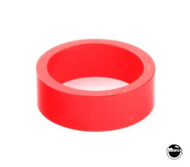 SB flipper mini 0.5 in x 1.25 in ID ring red trans