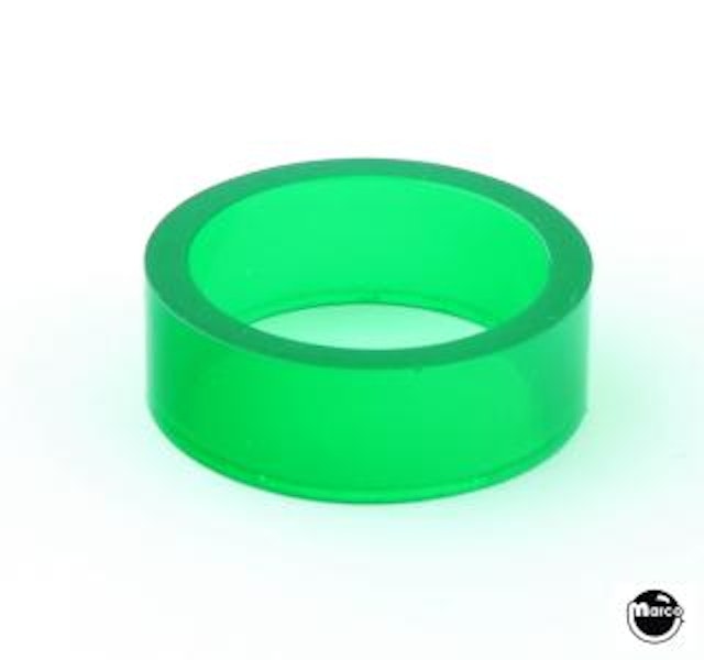SB flipper mini 0.5 in x 1.25 in ID ring, green trans