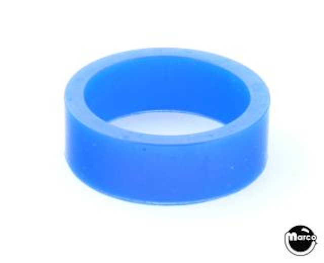 SB flipper mini 0.5 in x 1.25 in ID ring, blue trans