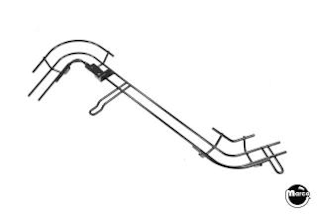 MONOPOLY (Stern) Ramp wire track