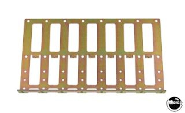 Drop target spring support bracket 7 bank