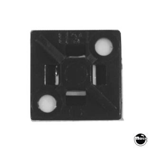 Cable tie pad mount
